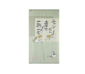 일본 나루미 노렌 일식커튼 고양이들 10-189